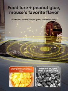 MONLEYTA | Germany Super Strong Mouse Trap Large Size Powerful Adhesive Rat Catcher Mat All-In-One Mouse Control Tool By MONLEYTA