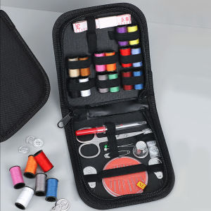 27Pcs Sewing Set Portable Mini Travel Household Sewing Bag Sewing Kit Storage Bags Home Sewing Tools