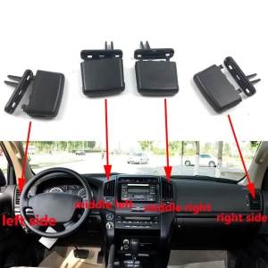Air Conditioner Outlet A/C Conditioning Vents Tab Clip Repair Kit For Toyota Land Cruiser LC200 FJ200 2008-2017