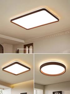 DGY | Vintage French Style Walnut Wood Ceiling Light 357K