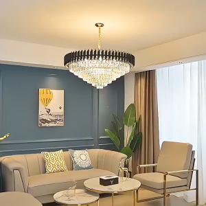 LED Candle lights Modern Lust Pendant Lamp Hanging Ceiling Light Lampu Gantung Siling crystal Chandelier Lamps deco room