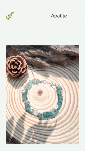Vòng Tay Handmade Đá Apatite Mix MoonstoneCharm Hoa Hợp mệnh Thủy Mộc - Giảm Căng Thẳng Cải Thiện Giao tiếp. -Bluegems