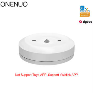 EWelink Zigbee Water Sensor Leak Flood Detector App Remote Monitoring for Kitchen/Bathroom Support Home Assistant