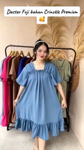 Free ongkir daster fuji cringkle airflow