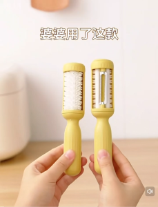 2 in 1 Multifunctional Vegetable Peeler Paring Knife with Cleaning Brush 2025 Upgraded Potato Peeler Swivel Peeler and Knife for Fruits and Vegetables Veggie Peeler for Melon Carrot