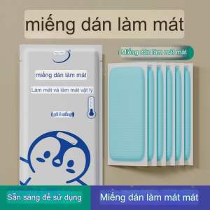 Combo 5 Miếng Dán Gel Lạnh Bạc Hà Hạ Nhiệt / Người Lớn / Trẻ Em /