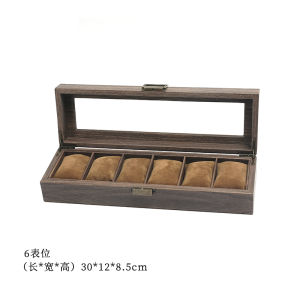 Famous Fish Leather Watch Storage Box Stall Stall European Style Watch Gift Box Packing Box Watch Display Box Bracelet Stand