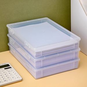 BANGJIAYI | A4 Document Storage Box Transparent 1