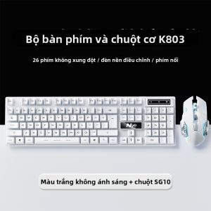 Niye | Bộ Combo Bàn Phím Chuột Gaming Văn Phòng Cảm Giác Cơ