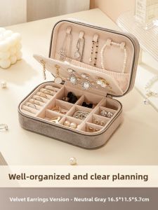 Compact Premium Jewelry Box Portable