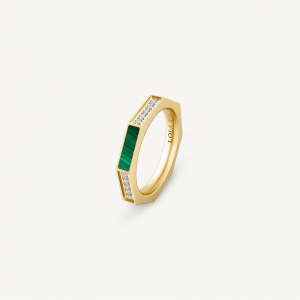 Lola Rose | Octagonal Fashionable Couple Rings