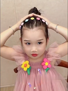 BabyShop-C1417 Bando Sisir Rambut Jepit Anak Perempuan / Jepit Rambut Poni Bulat Melingkar Wanita