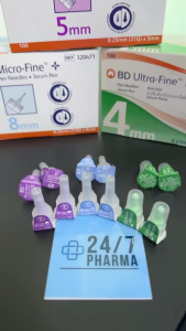 BD Micro-Fine + 5mm 31G Ultra Fines Microfine Plus Insulin Pen Needles Jarum 100s Becton Dickinson