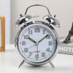 Jiaxun | Loud Student Night Light Silent Vintage Mechanical Alarm Clock