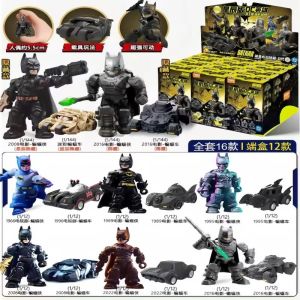 NEW Blokees Original Batman Building block Toy Anime Defender Bat Shadow Breaking Dawn Collectible Action Model Figure Kids Gift