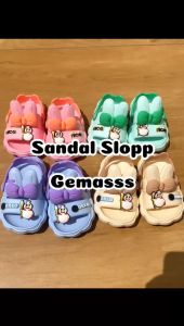 Sandal Slop Anak Perempuan Bayi Balita Tali Belakang Usia 6 Bulan 1 2 3 4 5 Tahun Karakter Lucu Cewek Irsoe 363k