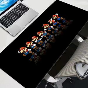 Bandai | Mouse Pad Gamer S-Super M-Mario Notebook Games Mouse Pad XXL Keyboard Pad Large Mousepad Mouse Mat Gaming Desk Mat