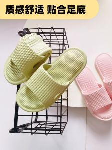 Portable Travel Foldable Slippers for Couples Lightweight Bathroom Slippers with Non-Slip Simple Open Toe Design for Home Use