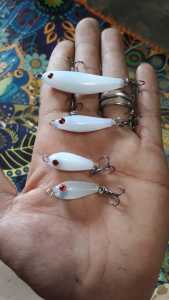(1Set 4Pcs) Umpan Pancing lure swimer hampala sangat cocok untu segala ikan predator sungai dan laut