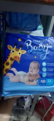 [Siêu Rẻ] Tã quần em bé Misecr size Newborn NB22 / S20 /M18/ L16 /XL14/XXL12 gói nhỏ tiện lợi từ Sơ Sinh đến 25kg tại ShopTuongVy pantsshop