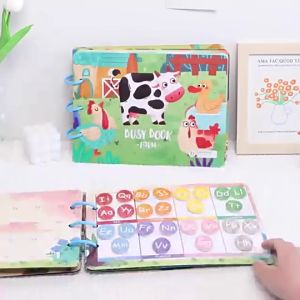 Buku Edukasi Aktivitas Velcro Anak & Mainan Edukasi Anak/Quiet Busy Book