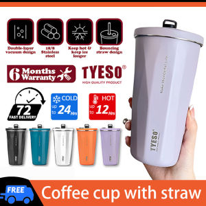 600ml Mug Cup Coffee Tumbler With Straws Hot And Cold Thermo Aquafask Stainless Steel Double Wall Vacuum Insulation Water Bottle