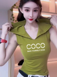 Áo Thun Nữ Tay Ngắn Có Mũ Trùm Đầu Thời Trang Mùa Hè 2025 Áo Thun Cotton Dài Ngắn Thường Ngày Có in Họa Tiết Chữ Cái