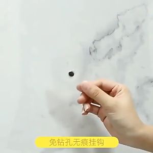 Kait Gantungan HOOK Tempel Dinding Transparan Serbaguna Model Paku Baut Tanpa Bor HM025 - LPM