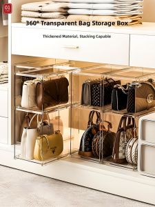 Transparent Closet Organizer Storage Box