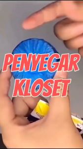 KLOSET CLEANER / TABLET BIRU PEMBERSIH KLOSET / CLOSET TOILET WC 50GR SI BIRU PENYEGAR WC