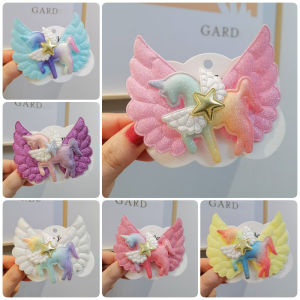 Angel Wings & Unicorn Hair Clips: Perfect Accessory for Your Little Princess