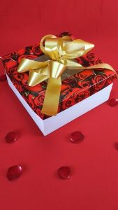 Valentine Cake Box - 10 x 10 x 5 & 12 x 12 x 5 (5 pcs/pack)