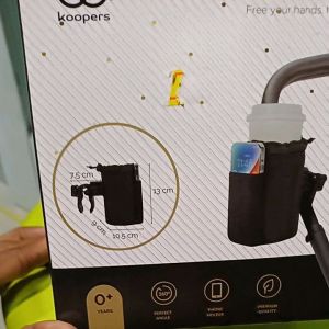 KOOPERS INSULATED CUP & PHONE HOLDER BLACK KT-610