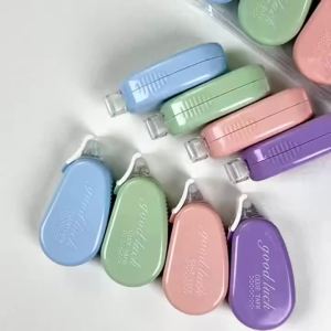 6 Pcs Correction Tape - Sweet & Cute Macaron-Colored Portable with Smooth Gears Easy Coverage for Correction