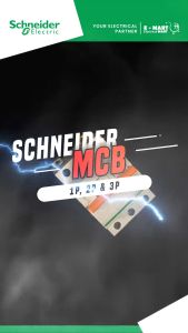 SCHNEIDER MCB 3P Phase 6A 10A 16A 20A 25A 32A 40A 50A 63A