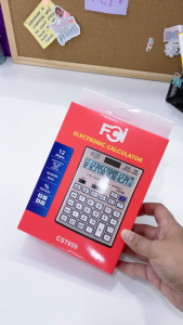 FCI Electronic Calculator Large LCD Display Durable keys Arithmetic Function Light weight Durable Construction Energy Efficient for School and Office use