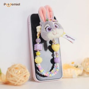 สร้อยโทรศัพท์มือถือสัตว์ประหลาดที่ไม่สม่ำเสมอ ตุ๊กตาการ์ตูนเจดิ์ หัวเข็มขัด ห้อยกระเป๋า ของขวัญสร้างสรรค์สำหรับผู้หญิง