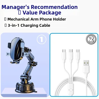 FLAME LIGHT | Vibration Resistant Car-Specific Central Console Mobile Phone Mount