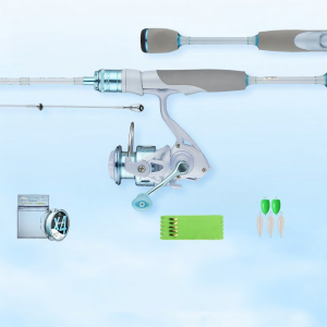 TEBEN | Beginner-friendly Child-friendly Micro Fishing Lure Rod Set