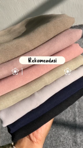 Humaira Hijab Segiempat Bella Square Polly Cotton Hijab Premium  Necci Ukuran 110x110