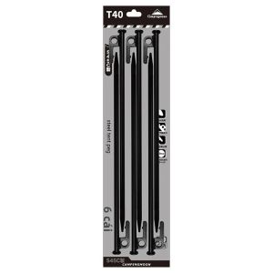 Campingmoon | CAMPINGMOON Dòng T 45 # Cọc Lều Điện Di Bằng Thép Carbon Chống Gỉ Dùng Cho Mái Che Ngoài Trời Dành Cho Lều 3-4 Người