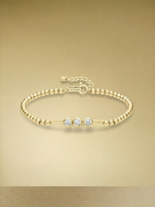 HEFANG Jewelry | Elegant Mini Cookie Stackable Bracelet