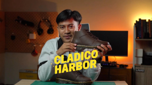 Cladico Harbor - Sepatu Pria Formal Kasual Elegan Semi boots Zipper Resleting