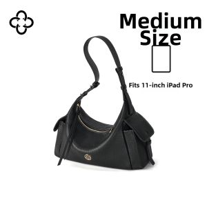 Italian Suede Soft Casual Commuter Hobo Bag