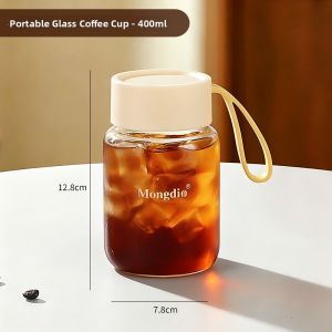 MONGDIO | Cold Brew Portable Glass Cup
