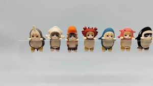 SG Mofusand Hipper Blind Box Cute toy office/car funny desktop decorations gift