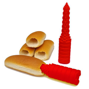 Khuôn Nướng Bánh Mì Kẹp Xúc Xích Chống Rò Rỉ Thiết Kế Mới Tiện Dụng Cho Tiệc Nướng BBQ Cắm Trại - Dụng Cụ Tạo Hình Bánh Mì Kẹp Xúc Xích Sáng Tạo