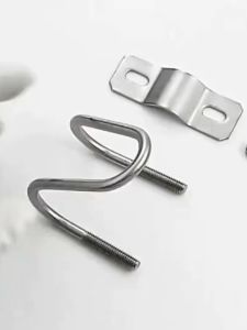 10pcs Double U-shaped Clamp 25*25mm U-shaped Bolt Special-shaped Pipe Buckle TAPH
