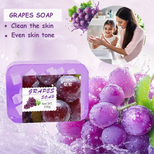 Grape Jelly Soap Deeply Cleanses Bathes the Whole Body Moisturizes and Nourishes the Skin