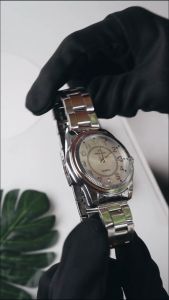 PhiLipe Ricci Jam Tangan Pria Rantai Kecil Keren Simple Hitam Original Trendy 8060C Free Baterai